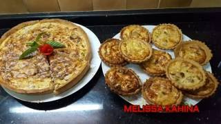 Quiche au poulet كيش بالدجاج لذيذ رووووعة [upl. by Bunder109]