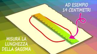 Scopri la taglia giusta [upl. by Ahsinev]