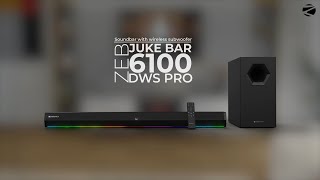 Zebronics  Juke Bar 6100 DWS Pro  Soundbar [upl. by Ecitsuj124]