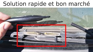 Comment recoller un aspergeur gicleur de balai dessuieglace de Renault Master laveglace refixer [upl. by Odlawso]