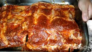 Como hacer costillas de res en el horno [upl. by Feeley]