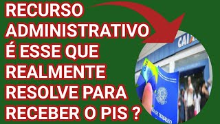 NOVO RECURSO ADMINISTRATIVO PARA RECEBER O PIS DE 2023 [upl. by Thayne]