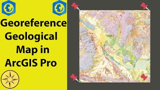 Georeferencing a Geological Map in ArcGIS Pro [upl. by Einatirb788]