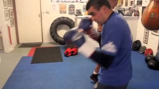 THE PEXICAN JOHNNY GARTON HEAVY BAG WORKOUT FOOTAGE FOR iFL TV  iBOX GYM [upl. by Mlehliw]