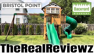 Backyard Discovery  Bristol Point Playset Review [upl. by Meggi212]