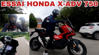 Essai Honda XADV 750 de 2024 [upl. by Nnave]