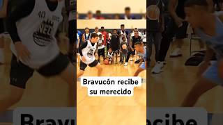 Bravucón Julián Newman recibe su merecido juliannewman deportes basketball baloncesto [upl. by Tedmann]