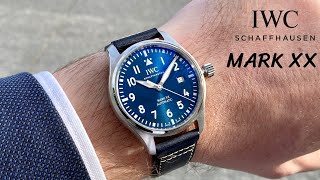 IWC Pilot Mark XX blue 40 mm [upl. by Einaj]