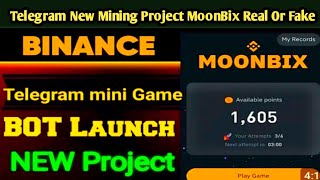 Binance MoonBix l Binance New Bot MoonBix Binance Airdrop Full Details l MoonBix New Mining Project [upl. by Adnhoj496]