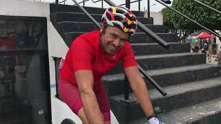 CICLISTAS 🇲🇽🚴🏼‍♀️🇲🇽MUY ALEGRE LA META EN LAS CARRERAS HONOR DE LUIS POTRILLO ZÁRATE ZACAPU MICH [upl. by Dnalyag]