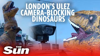 Londons ULEZ camerablocking dinosaurs who quotwont stop until hated scheme is scrappedquot [upl. by Misaq707]