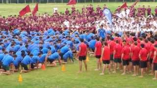 Westlake Boys High School Haka Comp Final 2014 [upl. by Sumahs338]