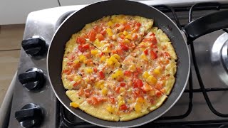 OMELETE COM LEGUMES  SUPER SIMPLES E FÁCIL FAZER [upl. by Pharaoh]