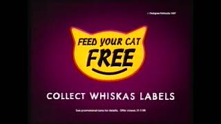 Whiskas Cat Food quotLabelsquot Advert 1997 [upl. by Yelnoc]