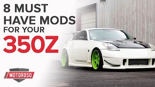 8 MustHave Mods for the Nissan 350Z [upl. by Hintze573]