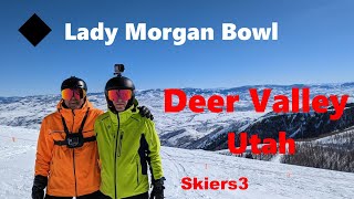 Deer Valley Skiing Lady Morgan Bowl [upl. by Phelia]