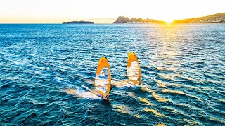 Gleiten und Schlaufenfahren beim Windsurfen – die besten Tipps [upl. by Etteniotnna]