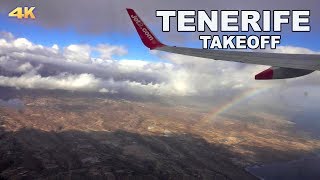 TENERIFE TAKEOFF  4K [upl. by Eelsew625]