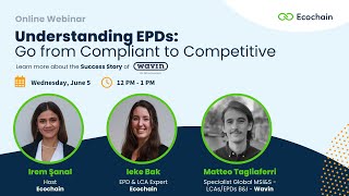 Webinar Understanding EPDs Go from Compliant to Competitive [upl. by Trevethick324]