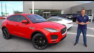 Is the 2020 Jaguar EPace the BEST luxury compact SUV [upl. by Retep355]