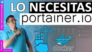 Instalar Portainer El Mejor GESTOR de CONTENEDORES Docker homeassistant Domotica smarthome [upl. by Wildon605]