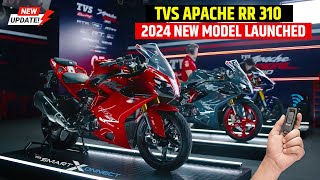 Finally TVS Apache RR 310 New Model 2024 Launched in India 🤩New Price amp Features Apache310 Next gen [upl. by Siraval261]