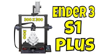 Creality Ender 3 S1 Plus Large 3D Printer 300x300x300 [upl. by Weingarten997]