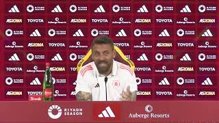 De Rossi quotCon Cristante lite di 10 secondi É una cosa grave quella che è uscitaquereloquot [upl. by Ellemrac724]