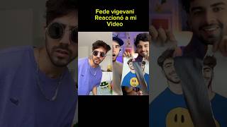 Fede reaccionó a mi video ❤️✨ arte fedevigevani [upl. by Hsetim308]