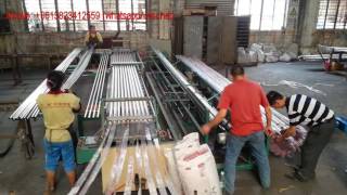 long steel pipe packing and bundling machine [upl. by Applegate]