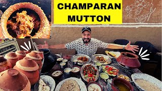 WORLD FAMOUS CHAMPARAN MEAT CURRY amp AHUNA CHICKEN CURRY  jaipur food tour  ￼DESI HANDI WALA JAIPUR [upl. by Inatsed791]