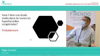 Régis Coutant  Hypothyroïdie congénitale  les actualités du dépistage néonatal [upl. by Tedd546]