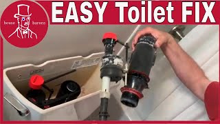 How to Fix Toilet Fill Valve and Flush Valve  Kohler [upl. by Annehs]