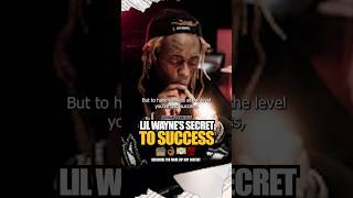 Lil Wayne shares his SECRET TO SUCCESS 💵🎥💯 lilwayne hiphop rap [upl. by Dej]