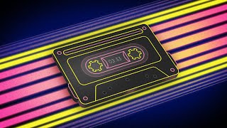 Retro Cassette Music Visualizer [upl. by Billmyre]