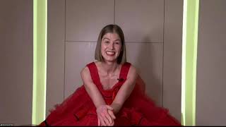 Golden Globe 2021 Rosamund Pike wins Best Actress MusicalComedy for quotI Care a Lotquot [upl. by Dever]