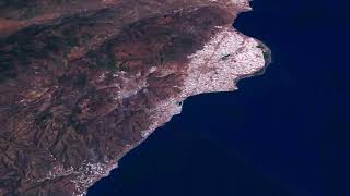 Impressive view of the world’s largest array of greenhouses [upl. by Yemane]