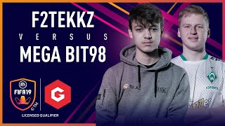 F2Tekkz vs Megabit  Gfinity FIFA Series February LQE Xbox Semi Final [upl. by Lambrecht]