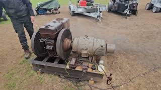 Deutz 1940 Stromaggregat Notstromer 6KW Wasserverdampfer [upl. by Aiceled557]