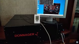 Корпус DONNAGER обзор и тест  лучшее охлаждение для фермы что я видел [upl. by Amluz360]