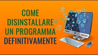 Come disinstallare un programma in maniera definitiva  HiBi Unistaller [upl. by Kepner]