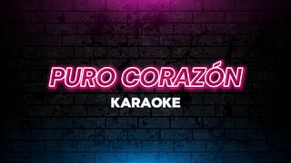 Puro Corazón  Grupo 5  Karaoke [upl. by Rotsen]