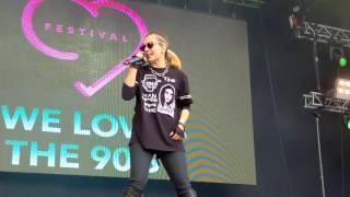 Alexia  Uh La La La Live  We Love The 90s  Helsinki Finland 26082016 [upl. by Sinnaoi]