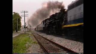 Pere Marquette 1225 Walbridge Ohio to Lima Ohio August 1991 [upl. by Knowland469]