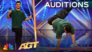 Brazilian Dancer Bboy Samuka Is Called quotThe BESTquot By Sofia Vergara  Auditions  AGT 2024 [upl. by Weinrich625]