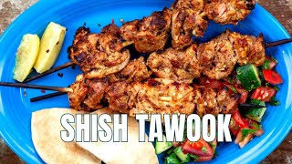 Shish Tawook AKA Chicken Kabobs with the BEST yogurt marinade [upl. by Joliet]