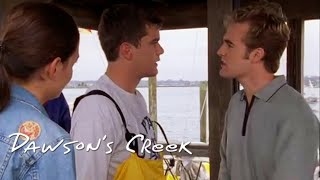 Dawsons Creek  Dawson And Pacey FIGHT Over Joey  Throw Back TV [upl. by Brower853]