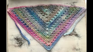 Cutest Crochet Bandana Pattern [upl. by Nnylsor]