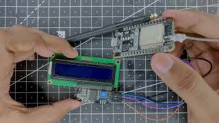 How to Use 16x2 i2C LCD Display With ESP32  With Program Explanation [upl. by Lemmie]