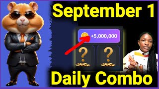 1 September Hamster Kombat Daily Combo Today  Hamster Kombat Daily Combo Today [upl. by Bolan]